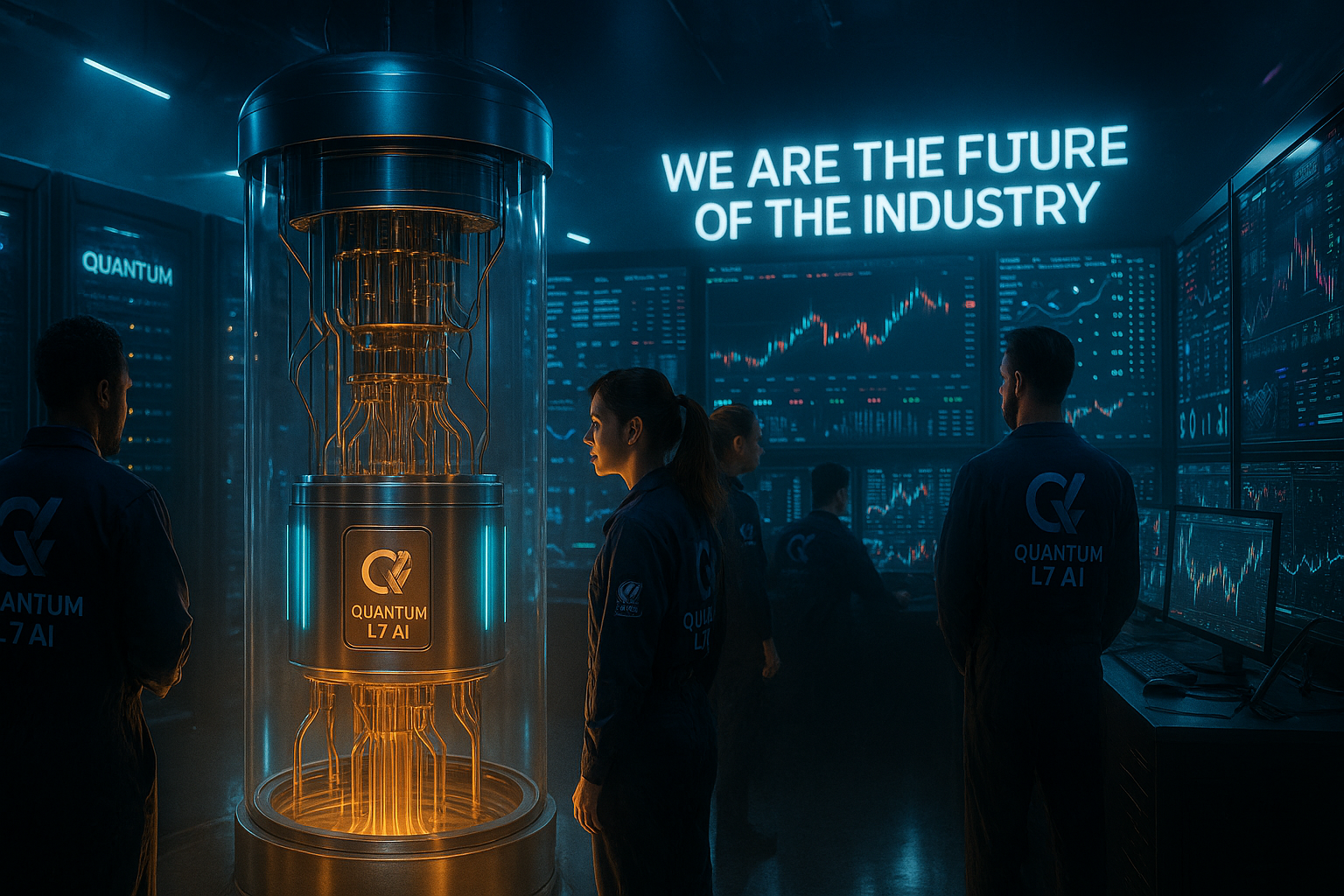 Quantum L7 AI — quantum computing lab. We are the future of the industry.